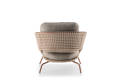 Santiago Fauteuil lounge acier inoxydable 3