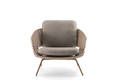 Santiago Fauteuil lounge acier inoxydable 4