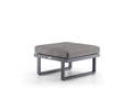 Tosca Loungehocker Aluminium