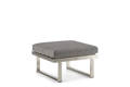 Tosca Tabouret lounge acier inoxydable