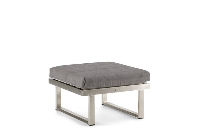 Tosca Tabouret lounge dînatoire acier inoxydable