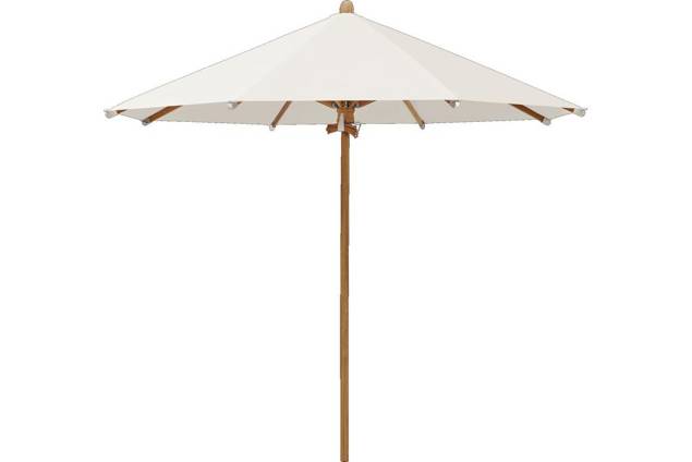 TEAKWOOD Sonnenschirm Glatz rund Ø 350 cm