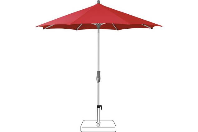 ALU-TWIST Parasol Glatz rond Ø 270 cm