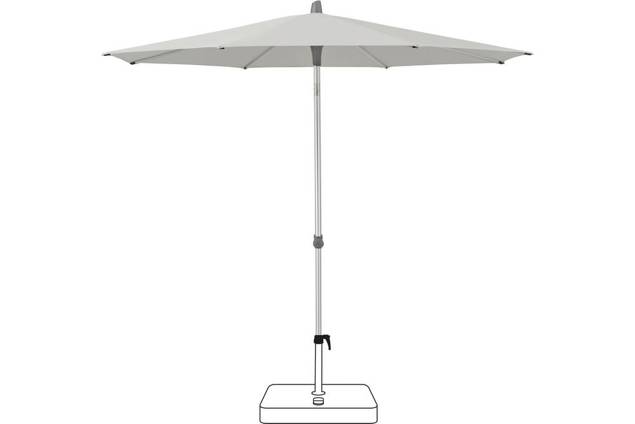 ALU-SMART Sonnenschirm Glatz rund Ø 200 cm