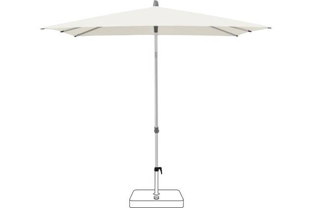 ALU-SMART Sonnenschirm Glatz quadratisch 200 x 200 cm