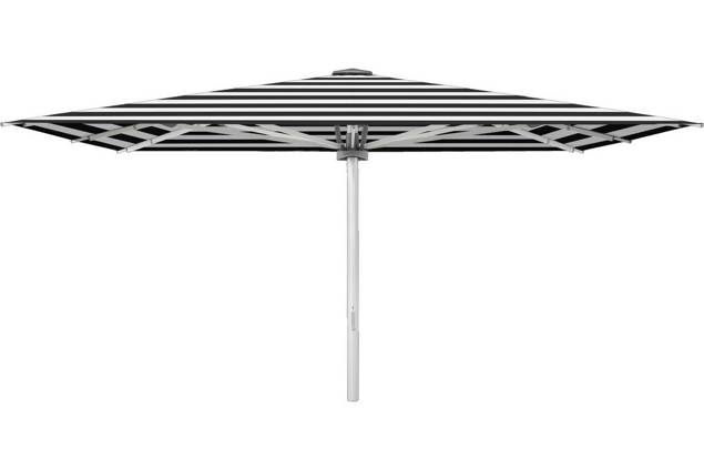 PALAZZO Style Parasol Glatz carrée 400 x 400 cm