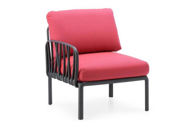 Komodo Fauteuil lounge gauche/droite synthétique