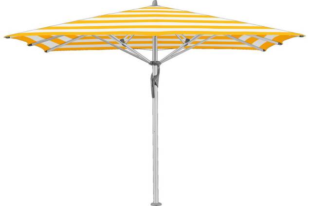 FORTELLO® Sonnenschirm Glatz quadratisch 400 x 400 cm