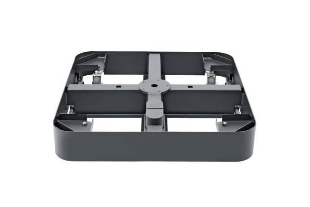 Cadre pour socle à roulettes M4, 120 kg, acier galvanisé à chaud anthracite
