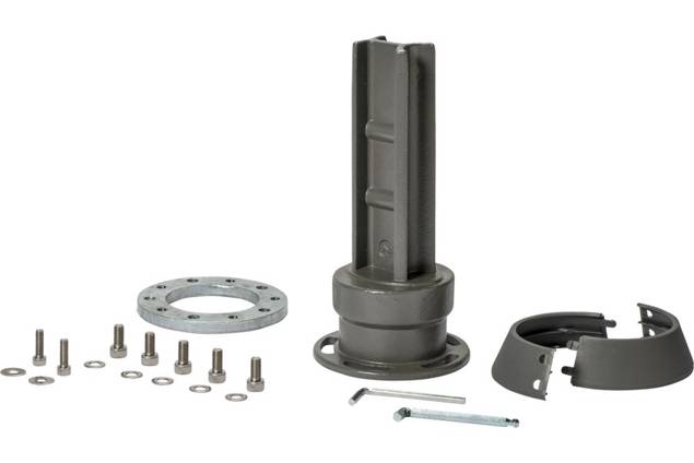 Standfuss M4, Stahl verzinkt graphitgrau