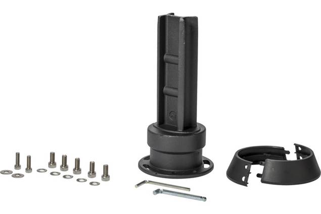 Standfuss M4, Stahl verzinkt anthrazit