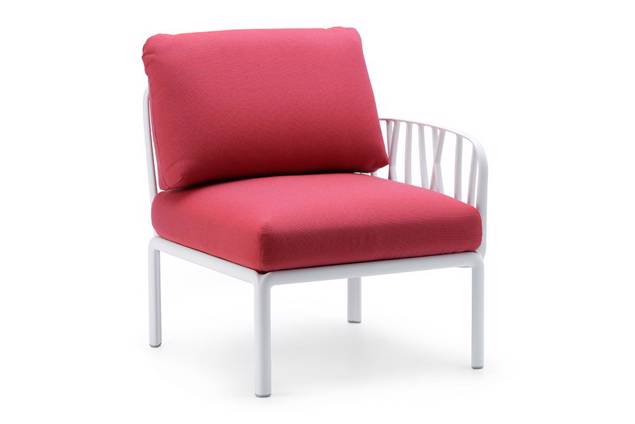 Komodo Fauteuil lounge gauche/droite synthétique