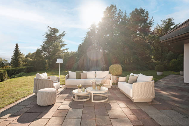 Messina Gartenlounge Set Aluminium