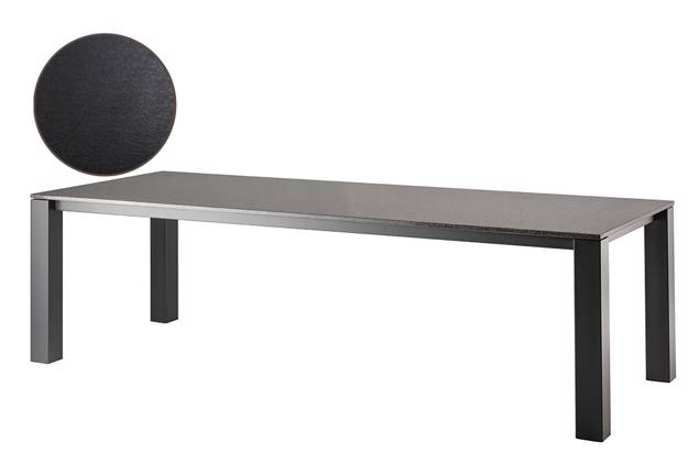 Aletsch Table de jardin acier inoxydable 0x0 cm