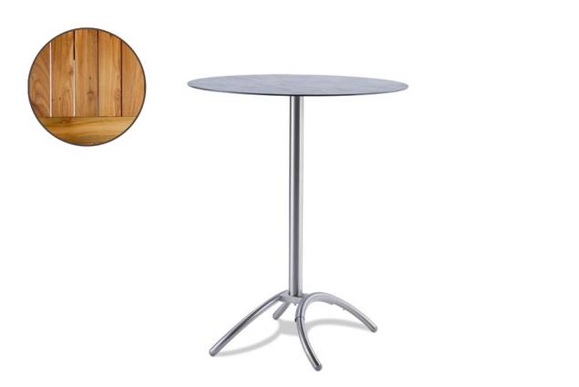 Amazonas Bartisch Edelstahl 80x80 cm