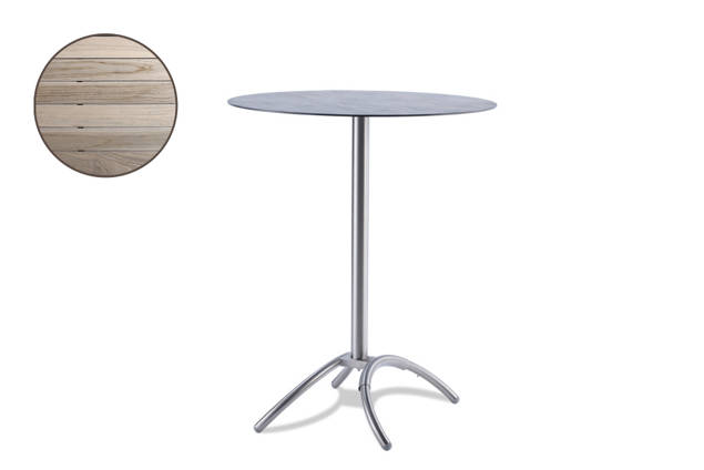 Amazonas Table de bar acier inoxydable Ø 120 cm