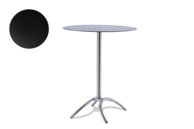 Amazonas Table de bar acier inoxydable 70x70 cm