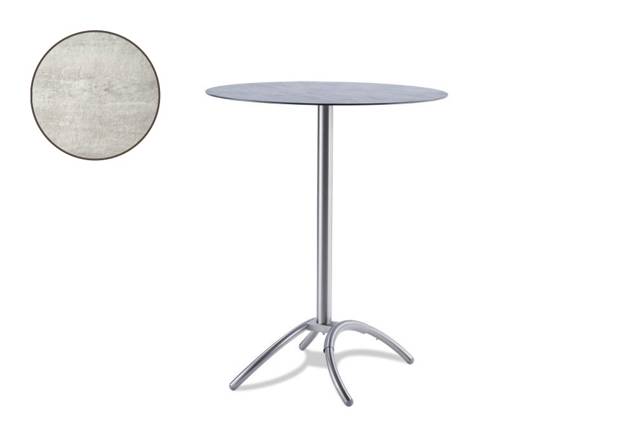Amazonas Table de bar acier inoxydable 70x70 cm