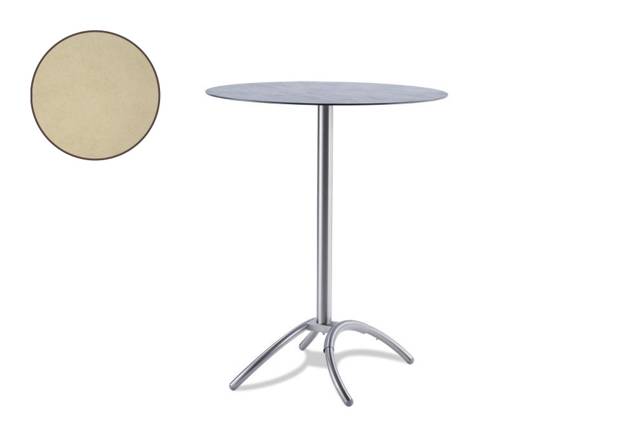 Amazonas Table de bar acier inoxydable Ø 80 cm