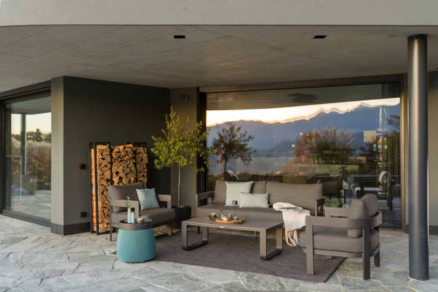 Bastia Ensemble lounge de jardin aluminium