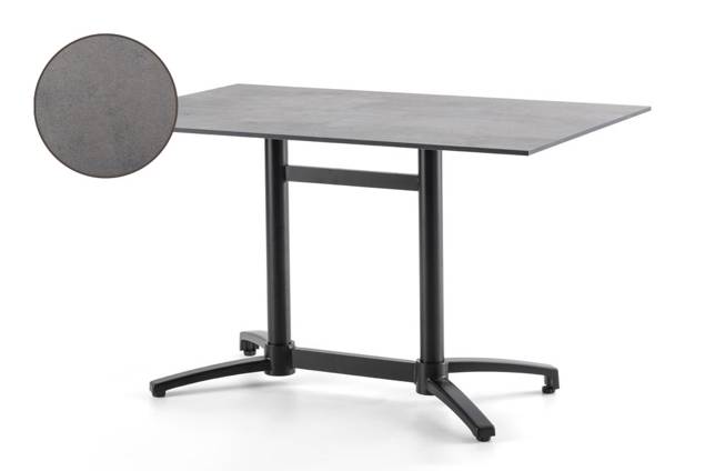 Brixen Gartentisch Aluminium 130x80 cm