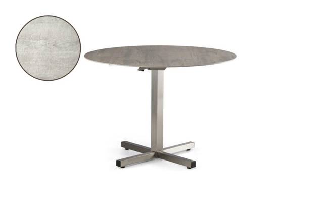 Dublin Gartentisch klappbar Edelstahl 70x70 cm