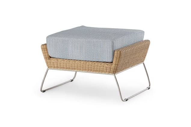 Madonna II Loungehocker Rattan