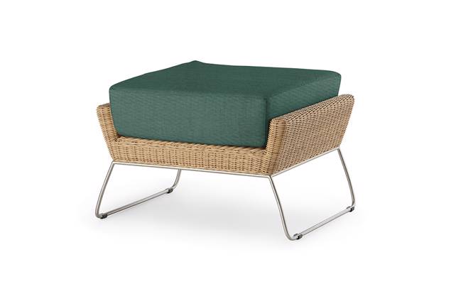 Madonna II Loungehocker Rattan