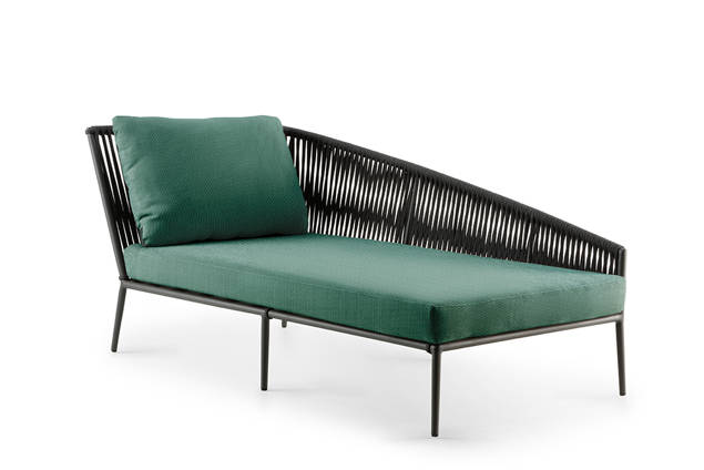 Kapstadt Recamiere links Aluminium