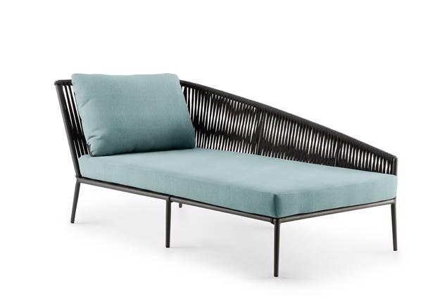 Kapstadt Recamiere links Aluminium