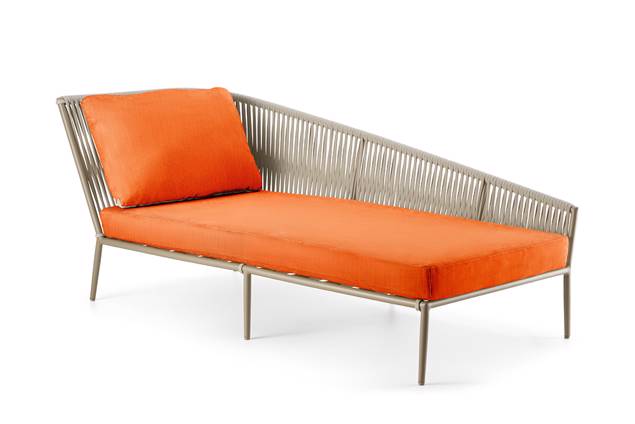 Kapstadt Recamiere links Aluminium