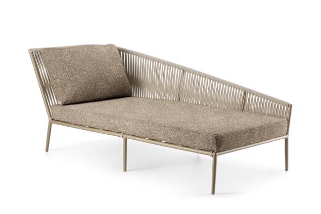 Kapstadt Recamiere links Aluminium