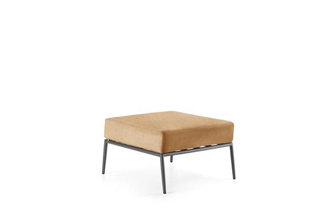 Kapstadt Tabouret de lounge aluminium