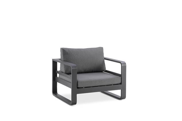 Split Fauteuil lounge aluminium