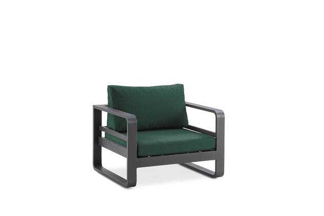 Split Fauteuil lounge aluminium