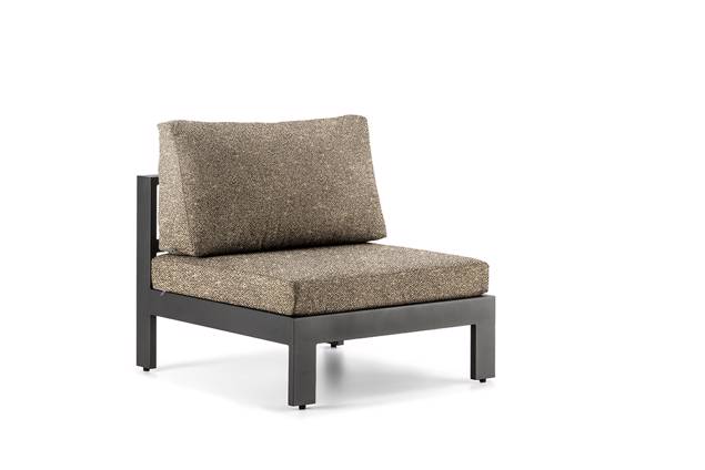 Split Fauteuil lounge aluminium