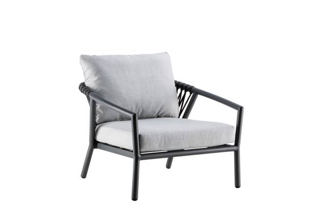 Seattle Fauteuil lounge aluminium