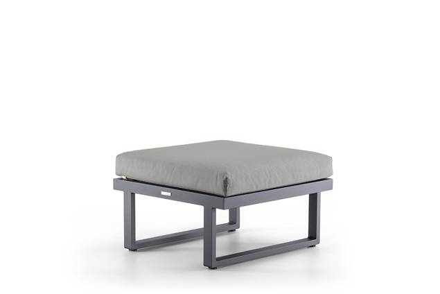 Tosca Tabouret lounge dînatoire aluminium