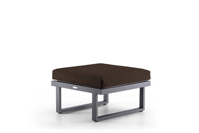 Tosca Tabouret lounge dînatoire aluminium