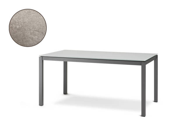 Famosa Gartentisch Aluminium 200x100 cm