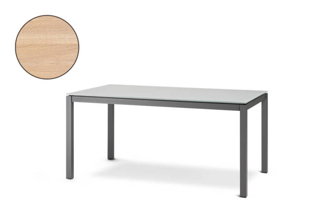 Famosa Table de jardin aluminium 200x100 cm