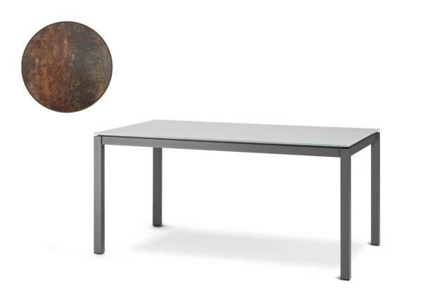 Famosa Table de jardin aluminium 160x90 cm