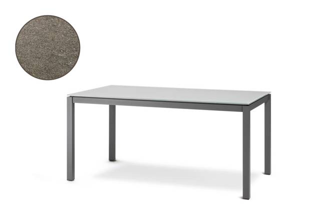 Famosa Gartentisch Aluminium 160x90 cm