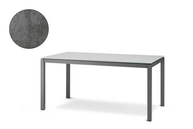 Famosa Table de jardin aluminium 160x90 cm