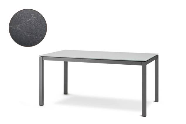 Famosa Gartentisch Aluminium 160x90 cm