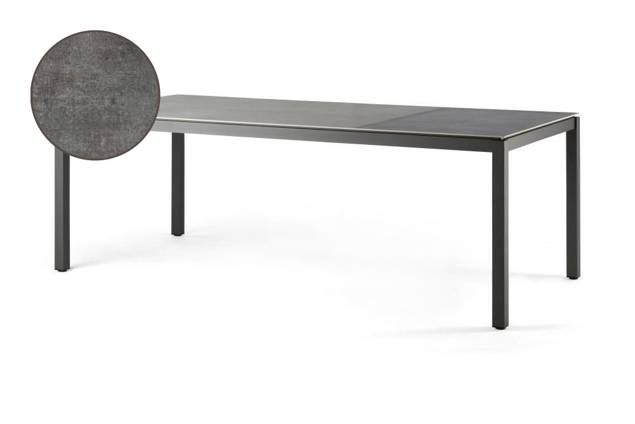 Famosa Table de jardin aluminium 220x100 cm