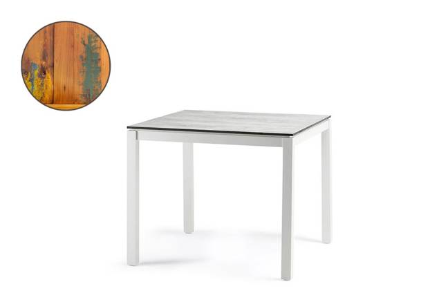 Famosa Table de jardin aluminium 90x90 cm