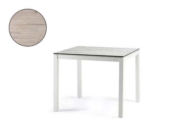 Famosa Gartentisch Aluminium 90x90 cm