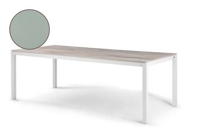 Famosa Gartentisch Aluminium 220x100 cm