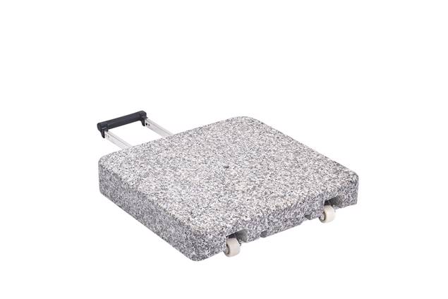 Granitsockel Z, 40Kg mit Rollen